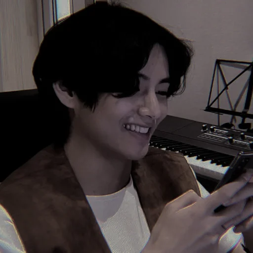 🎧 Стикер «kim taehyung bts» для Telegram