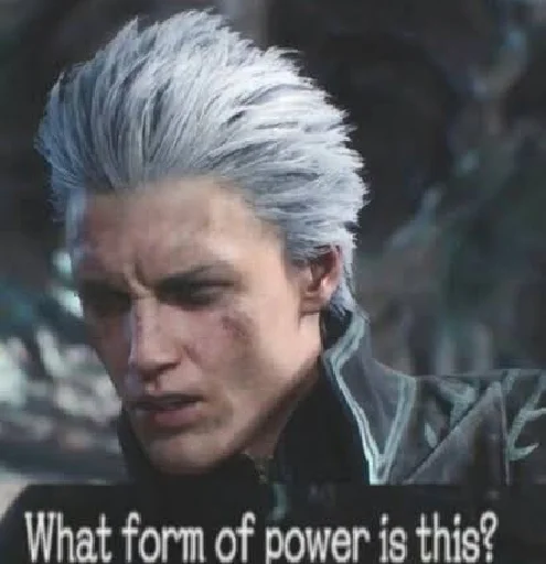 ❓ Стикер «Devil May Cry - Spardaposting» для Telegram