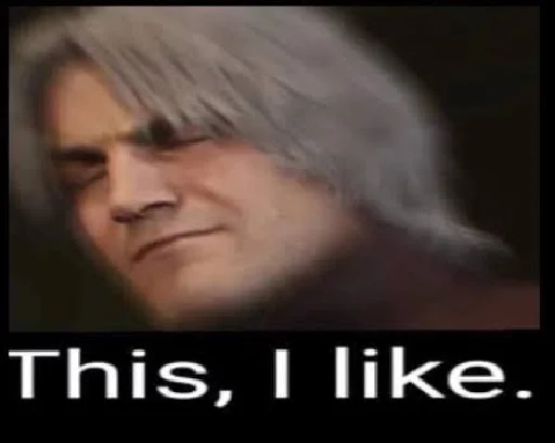 👍 Стикер «Devil May Cry - Spardaposting» для Telegram