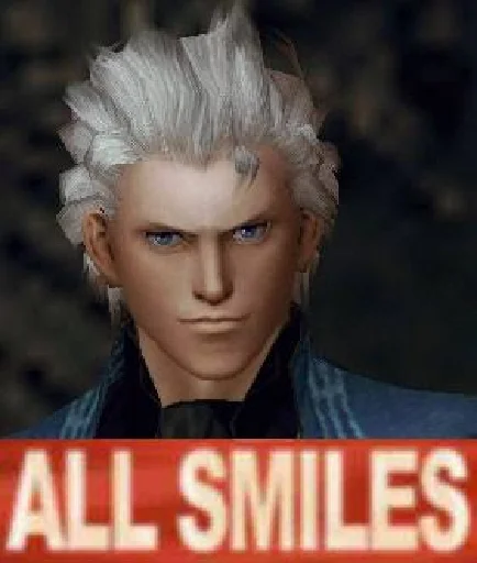 ☺️ Стикер «Devil May Cry - Spardaposting» для Telegram