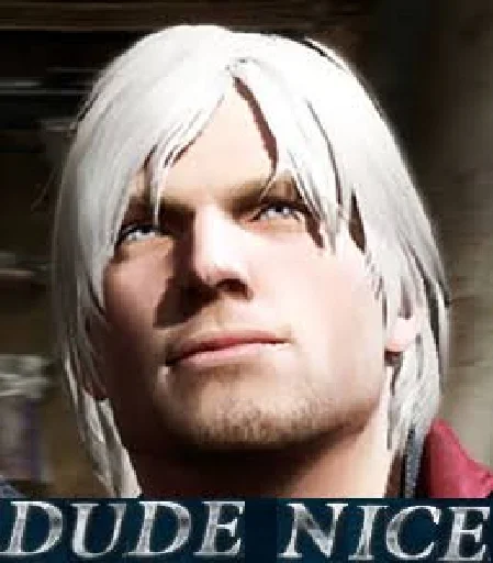 😉 Стикер «Devil May Cry - Spardaposting» для Telegram