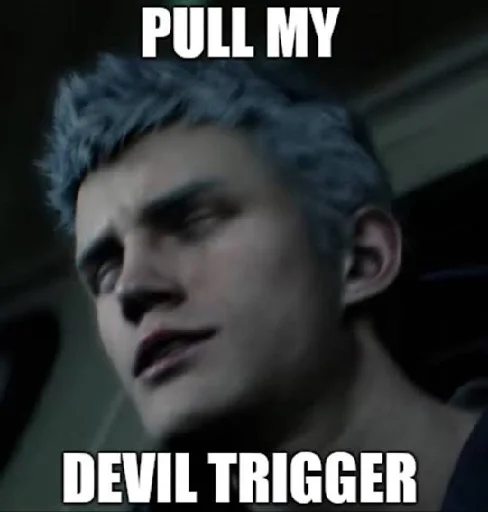 😌 Стикер «Devil May Cry - Spardaposting» для Telegram