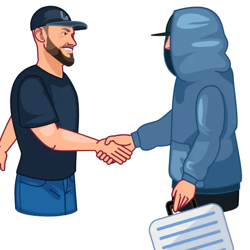 🤝 Стикер «Дмитрий Ладесов» для Telegram