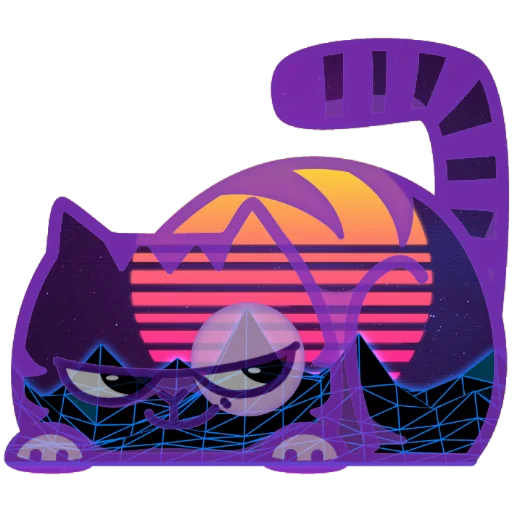 Стикер 5 Wavecat Persik