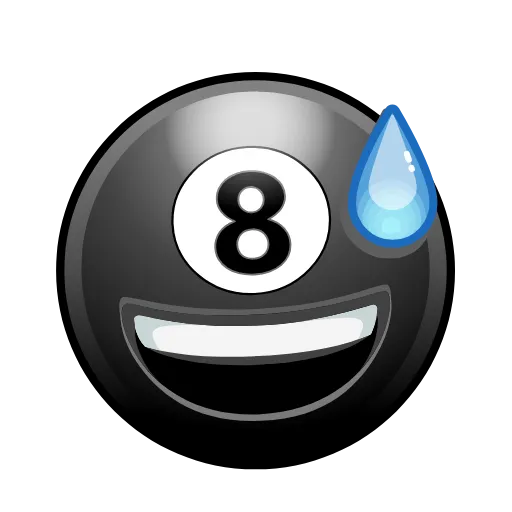 😅 Стикер «8 Ball» для Telegram
