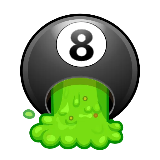 🤮 Эмодзи «8 Ball» для Telegram