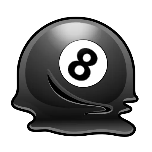 🫠 Эмодзи «8 Ball» для Telegram