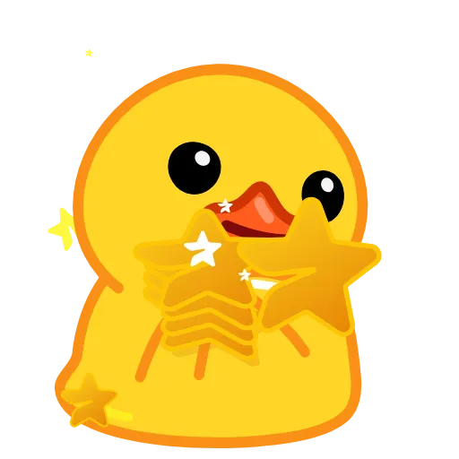 ⭐️ Стикер «Duck X2» для Telegram