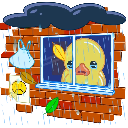 😰 Стикер «Duck X2» для Telegram