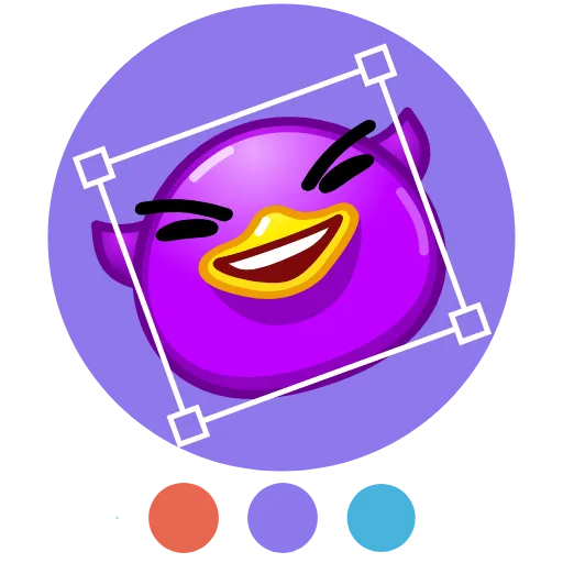 🖼 Стикер «Duck X2» для Telegram