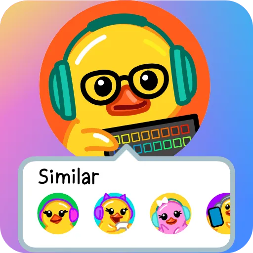 📣 Стикер «Duck X2» для Telegram