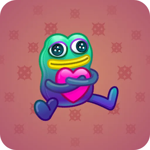 🐸 Стикер «Plush Pepes NFT» для Telegram