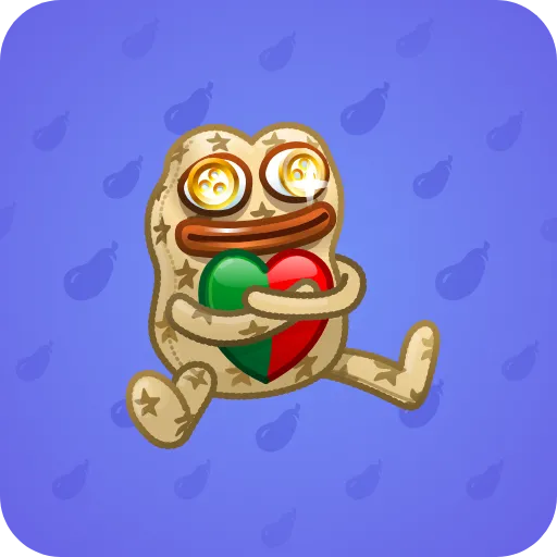 🐸 Стикер «Plush Pepes NFT» для Telegram