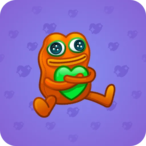 🐸 Стикер «Plush Pepes NFT» для Telegram