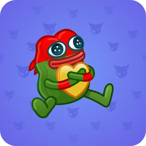 🐸 Стикер «Plush Pepes NFT» для Telegram