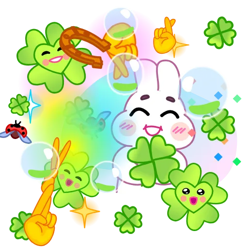 🍀 Стикер «Unlocked» для Telegram