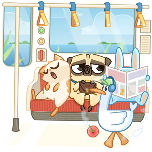 🚌 Стикер «Unlocked» для Telegram