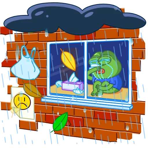 😢 Стикер «Unlocked» для Telegram