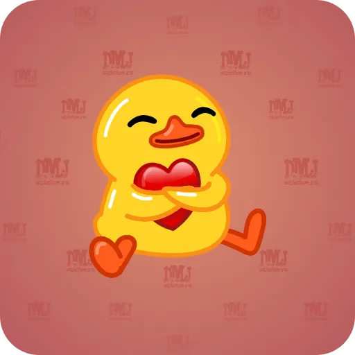 🎁 Стикер «Utya Loves NFT» для Telegram
