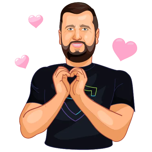 ❤️ Стикер «Dmitriy Safronov» для Telegram