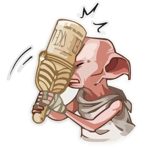 Стикер 14 Dobby