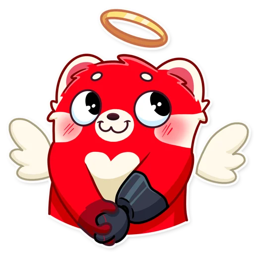 😇 Стикер «Доброфоня» для Telegram