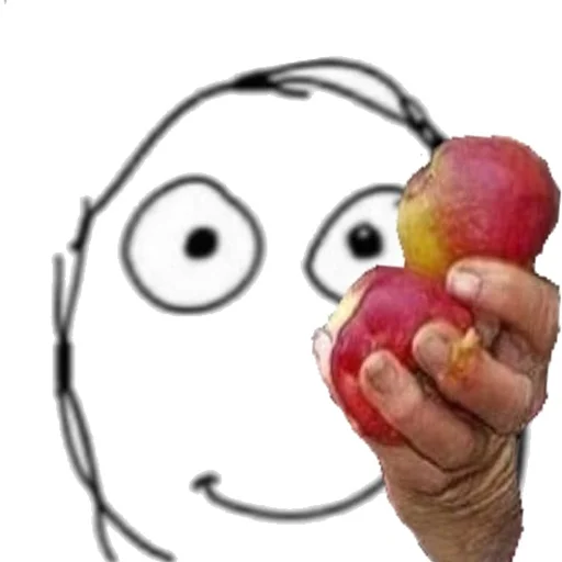 🍎 Стикер «Добрый стикерпак» для Telegram