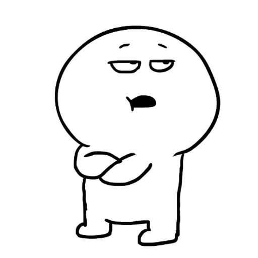 😏 Стикер «Dobryak» для Telegram