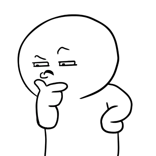 🤔 Стикер «Dobryak» для Telegram