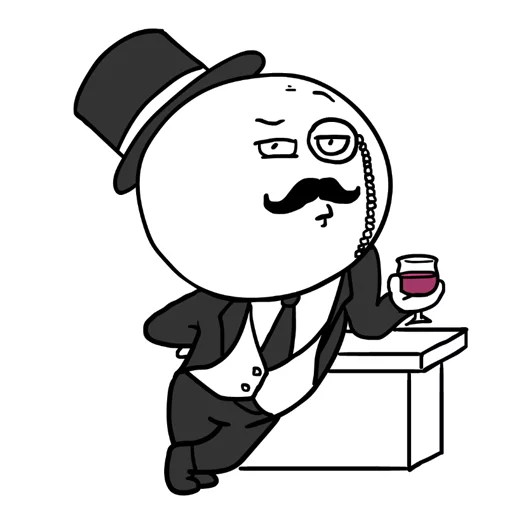 😏 Стикер «Dobryak» для Telegram
