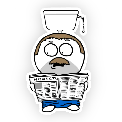 😦 Стикер «Dobryak» для Telegram