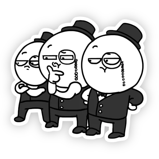 🧐 Стикер «Dobryak» для Telegram