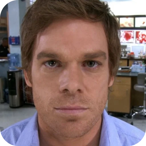😐 Стикер «Dexter» для Telegram
