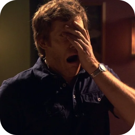 🤦‍♂ Стикер «Dexter» для Telegram