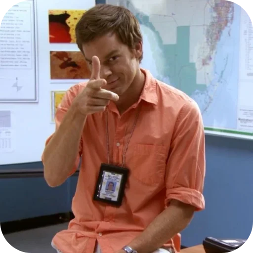 🫵 Стикер «Dexter» для Telegram