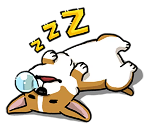 😴 Стикер «DOCA» для Telegram