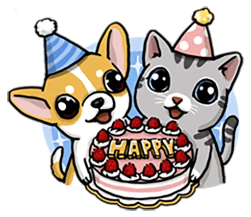 🎂 Стикер «DOCA» для Telegram