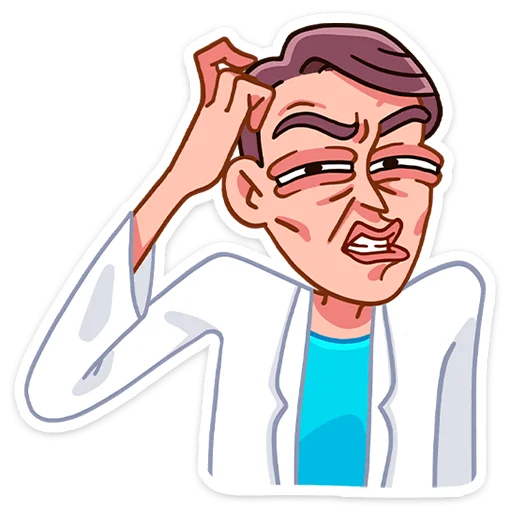 🤔 Стикер «Доктор Алексеева ‍» для Telegram