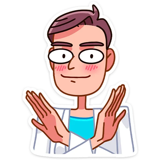 🙅‍♂ Стикер «Доктор Алексеева ‍» для Telegram