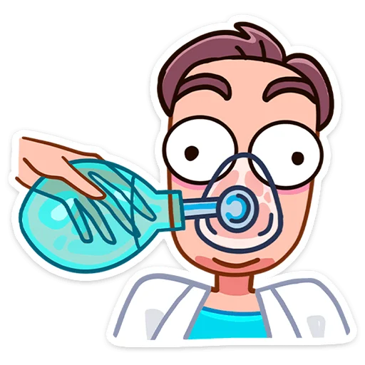 😶 Стикер «Доктор Алексеева ‍» для Telegram