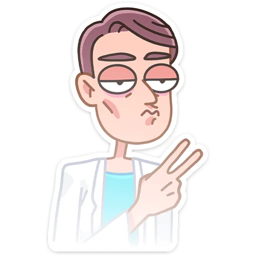 ✌️ Стикер «Доктор Алексеева ‍» для Telegram