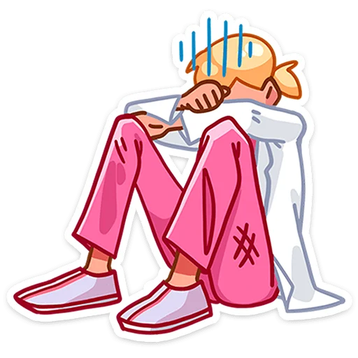 😔 Стикер «Доктор Алексеева» для Telegram