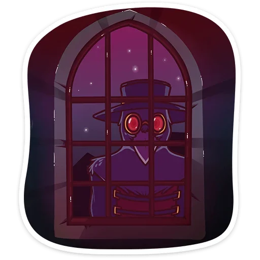 👹 Стикер «Доктор Кроу» для Telegram