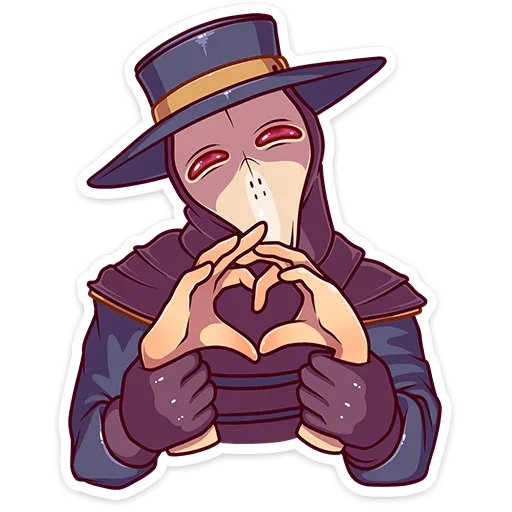 ❤️ Стикер «Доктор Счастье» для Telegram