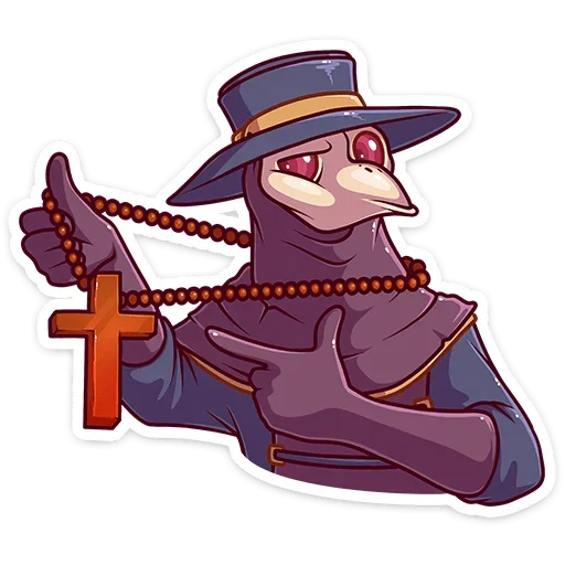 ✝️ Стикер «Доктор Счастье» для Telegram