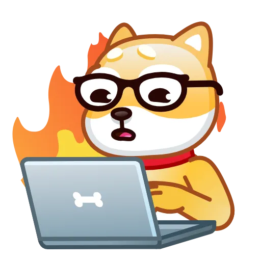 👨‍💻 Стикер «DodgeTG» для Telegram