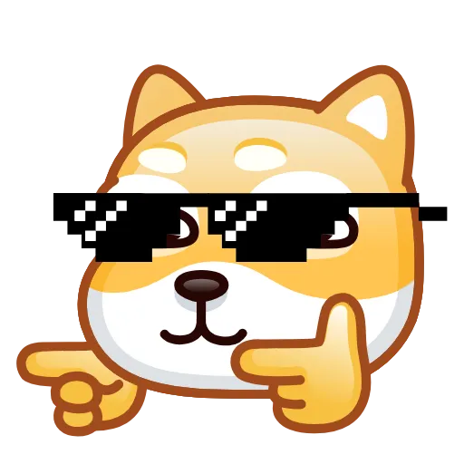 😎 Стикер «DodgeTG» для Telegram