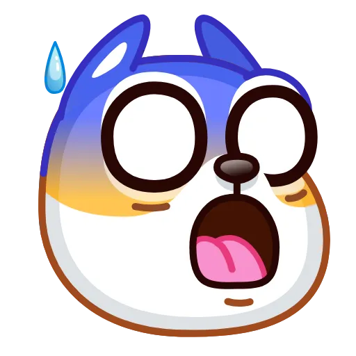 😰 Стикер «DodgeTG» для Telegram