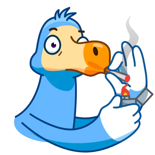 😨 Стикер «Donnie Dodo» для Telegram