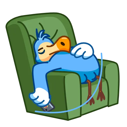 🥱 Стикер «Donnie Dodo» для Telegram